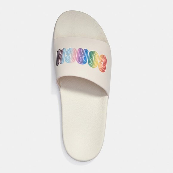 🌈 Coach Slide With Rainbow Chalk - Picture 4 of 9